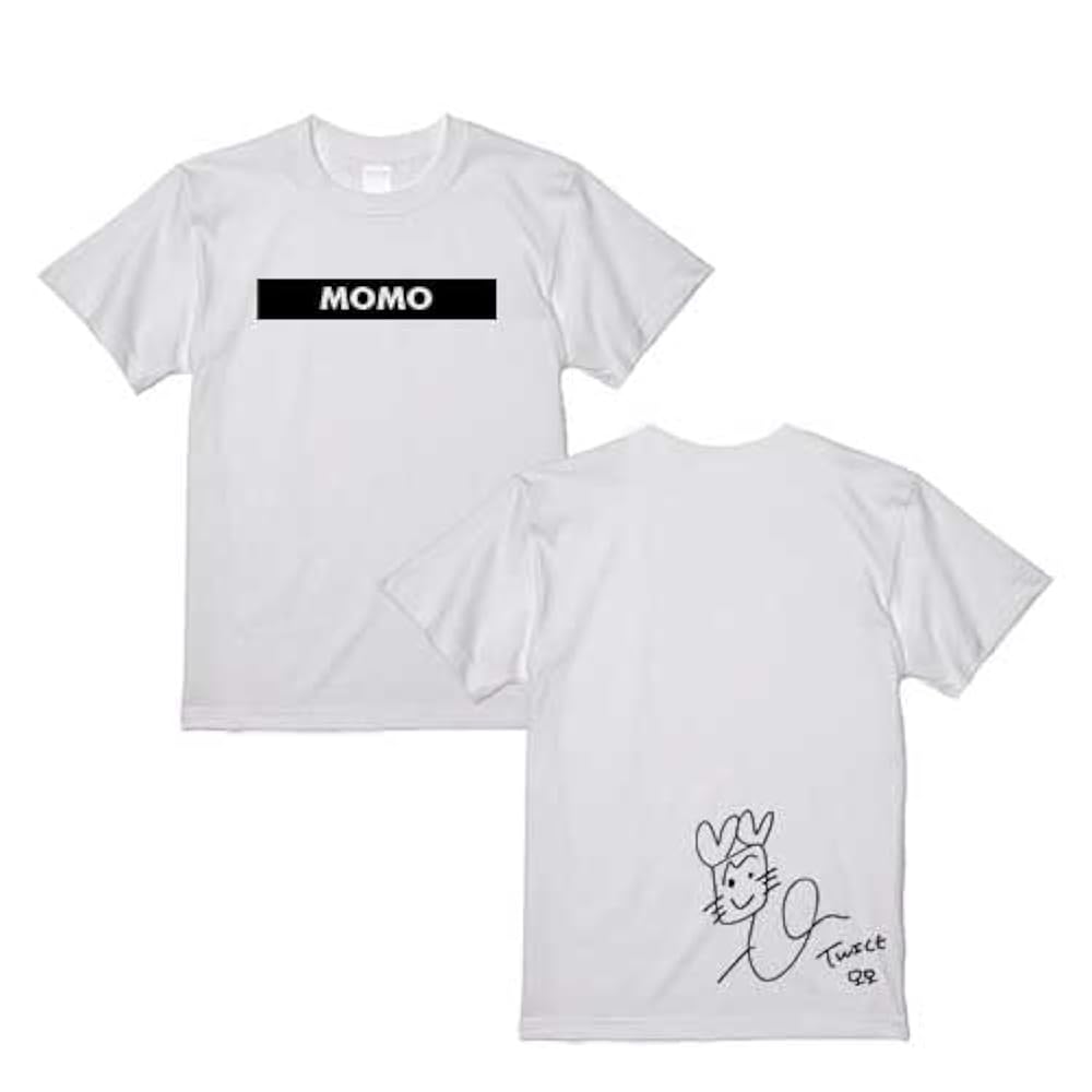 TWICE モモ Tシャツ 商品詳細ページ | ONCE JAPAN OFFICIAL SHOP | Tシャツ〈BLACK